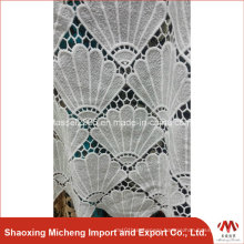 100% Polyester Guipure Lace for cloth 3010